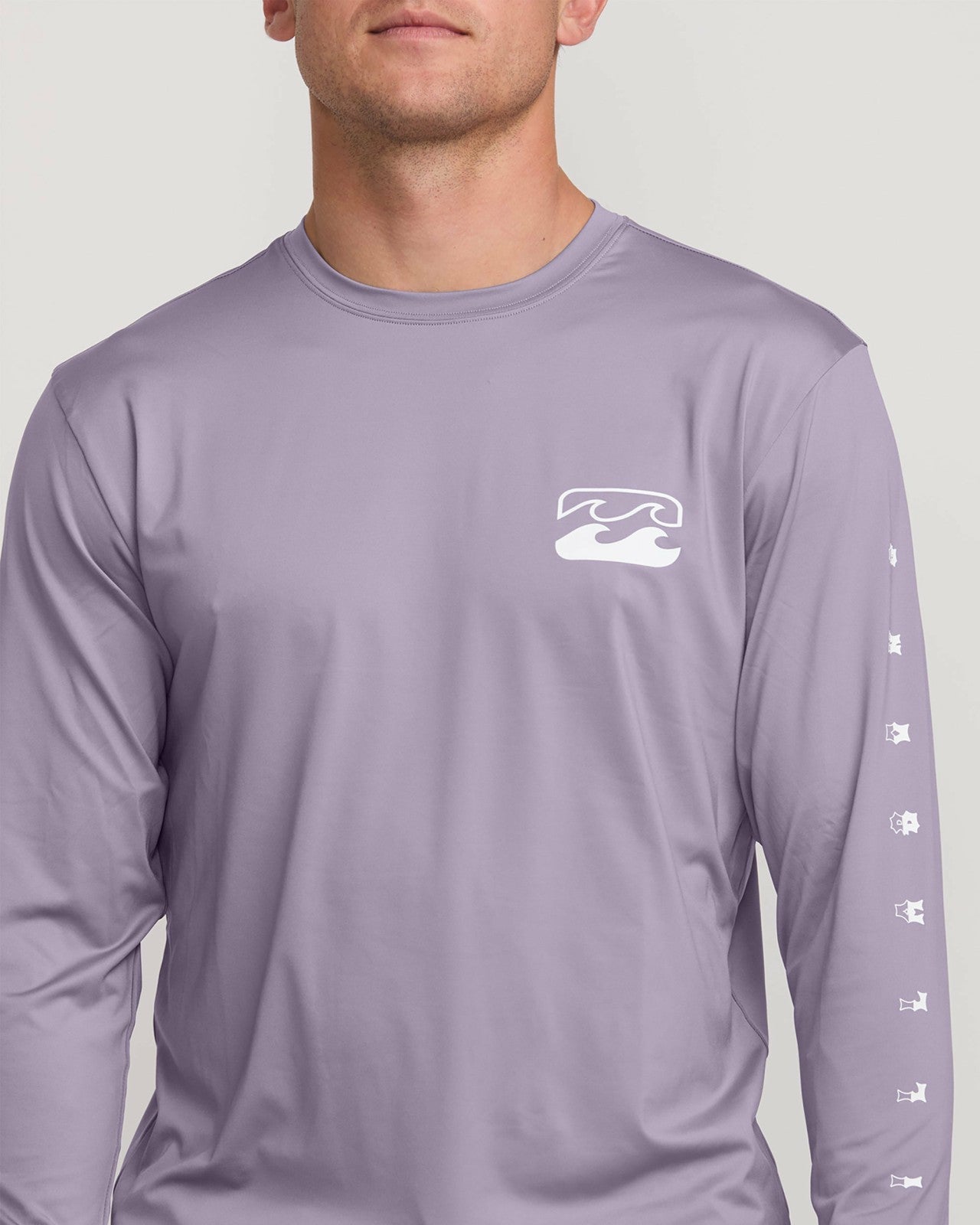 Unity Loose Fit Long Sleeve Surf Tee | Light Purple Billabong