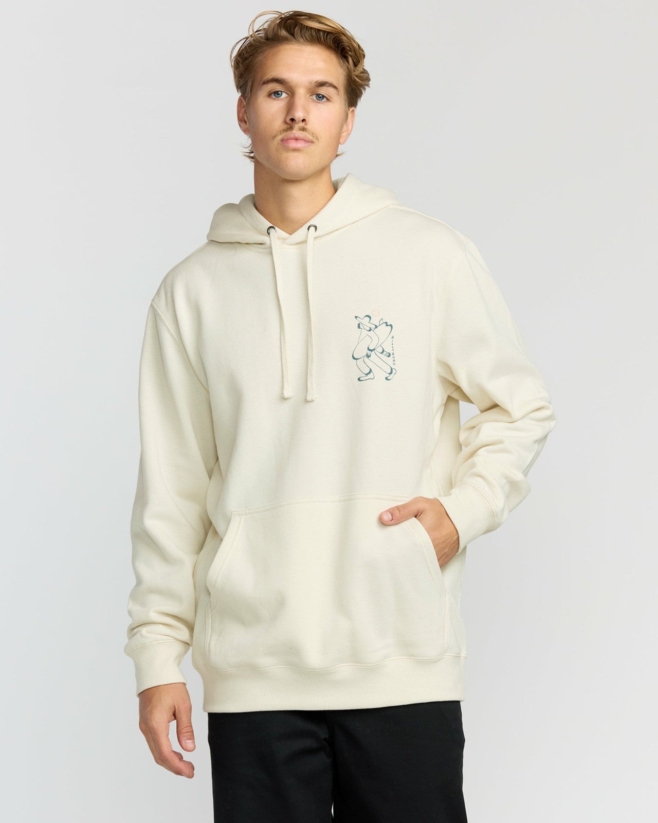 Up The Beach Pullover Sweatshirt | Off White Billabong