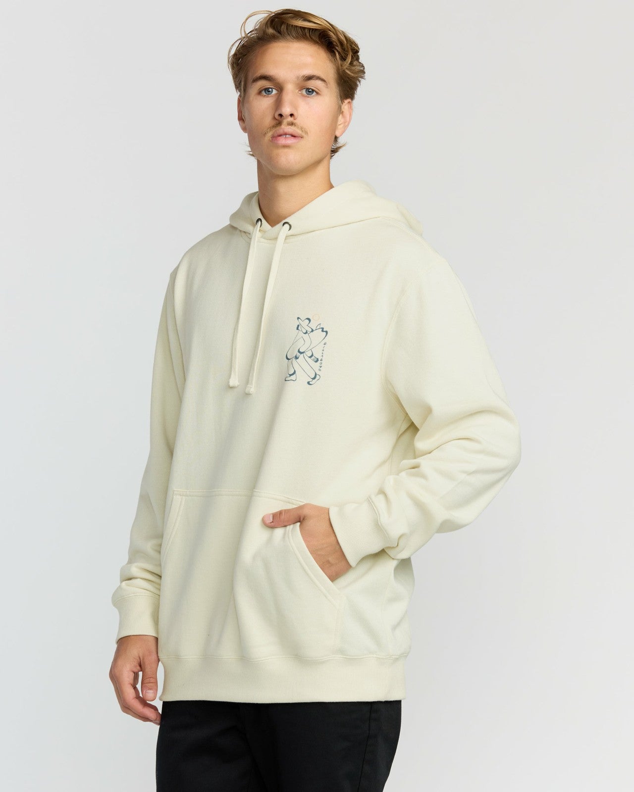 Up The Beach Pullover Sweatshirt | Off White Billabong
