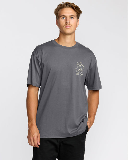 Up The Beach Regular Short Sleeve T-Shirt | Char Billabong