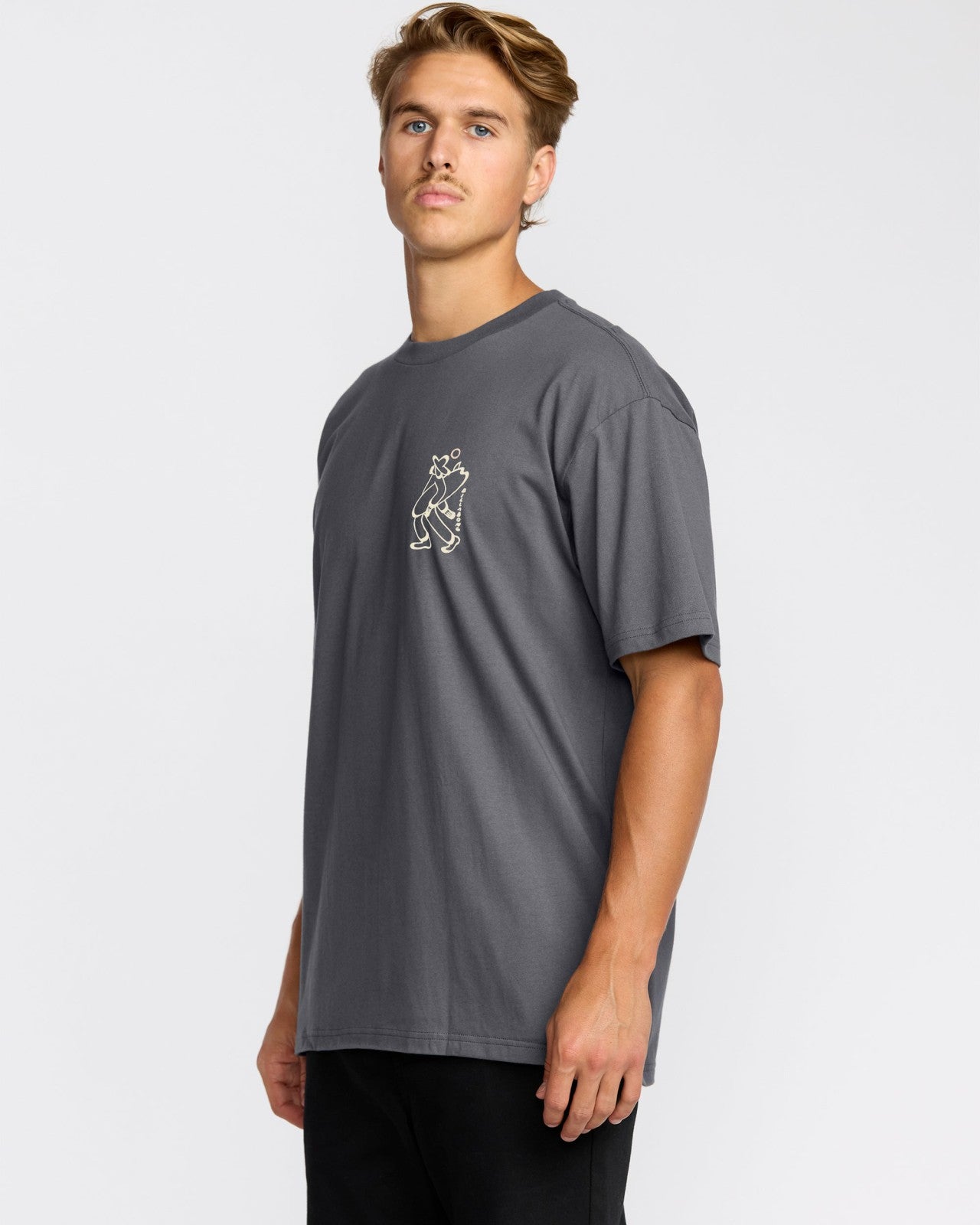 Up The Beach Regular Short Sleeve T-Shirt | Char Billabong