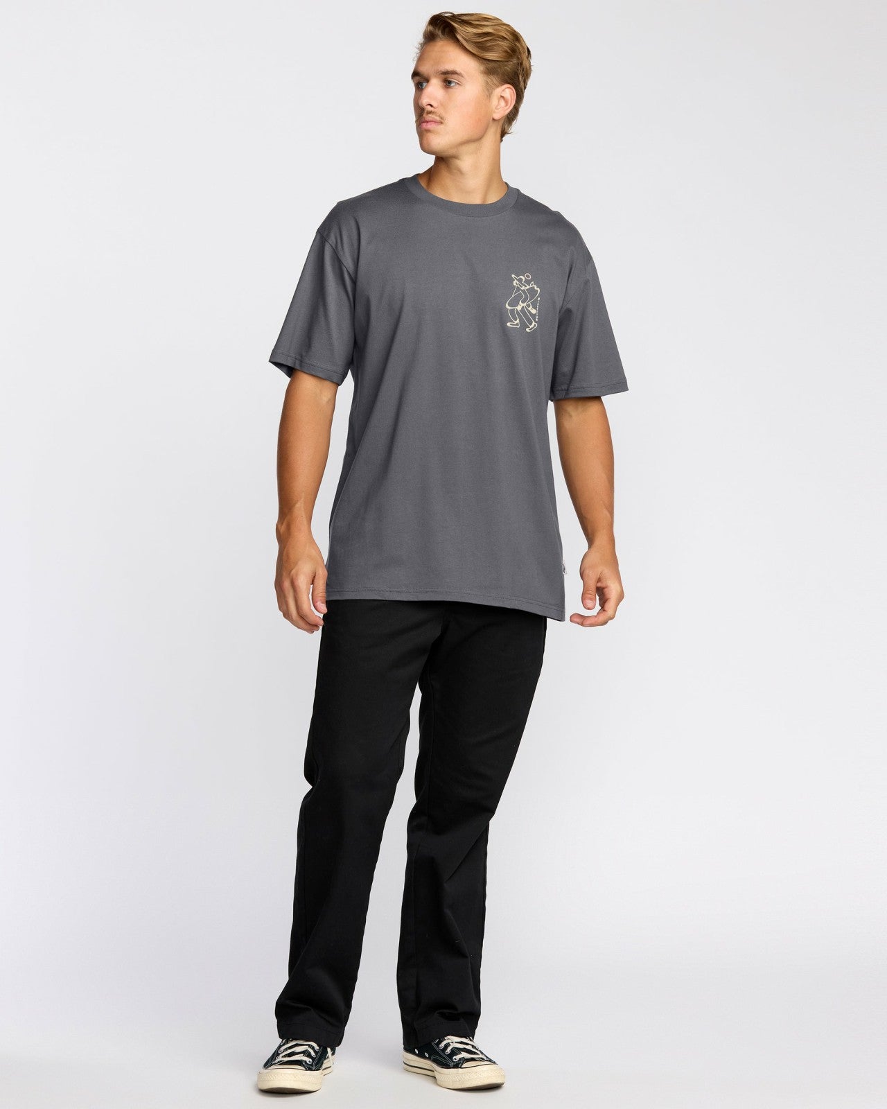 Up The Beach Regular Short Sleeve T-Shirt | Char Billabong