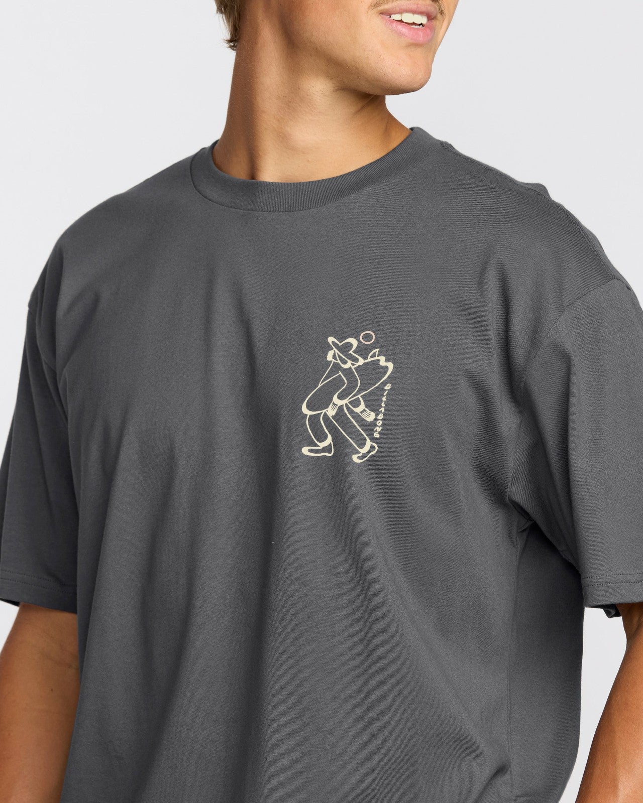 Up The Beach Regular Short Sleeve T-Shirt | Char Billabong