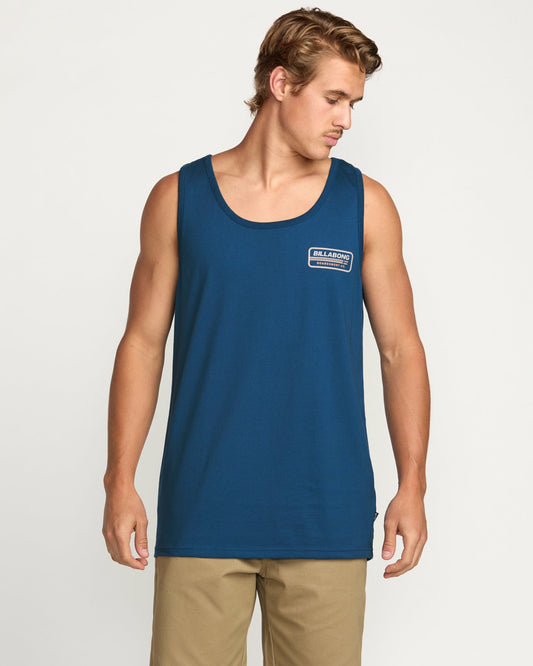 Walled Premium Tank | Deep Blue Billabong