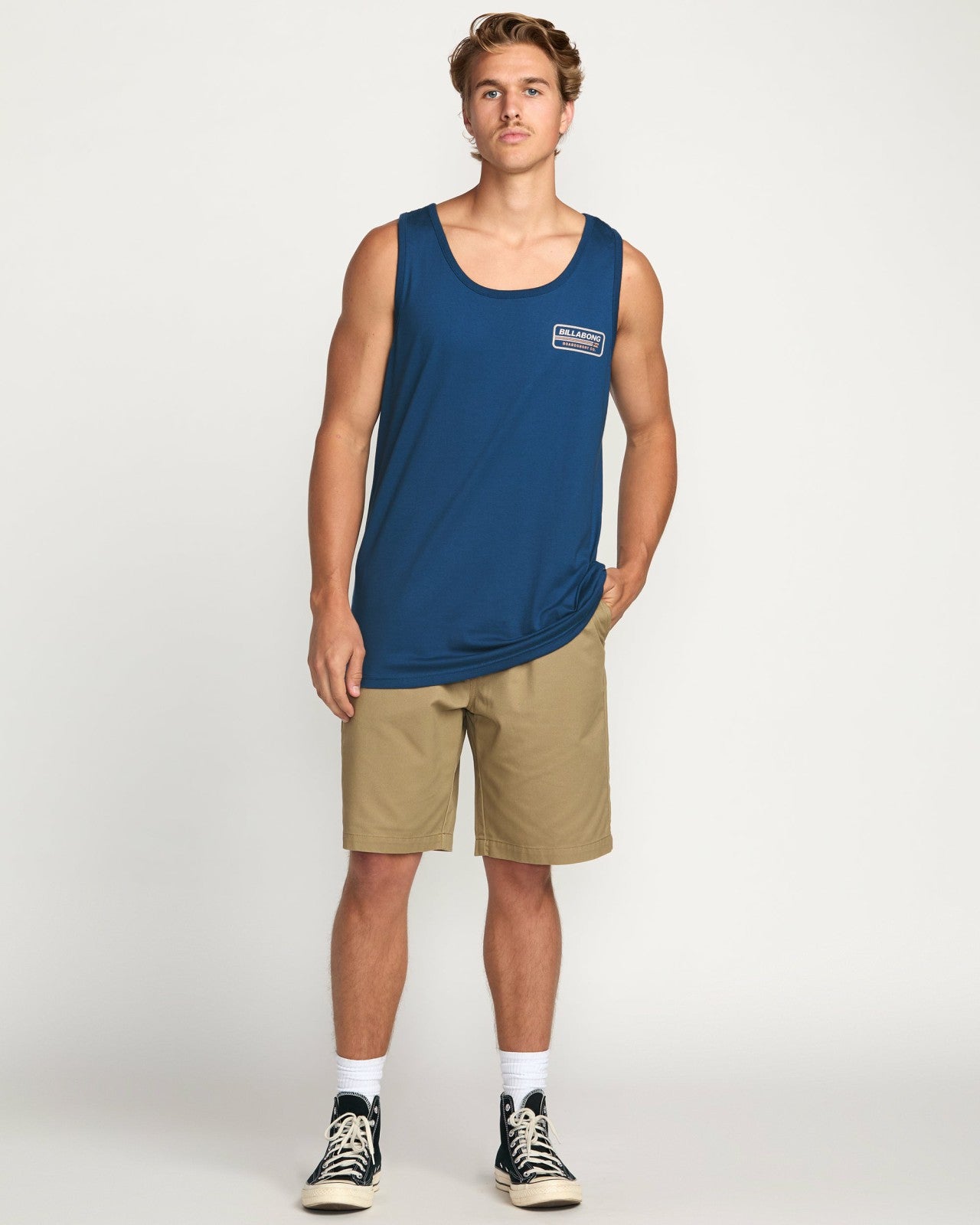 Walled Premium Tank | Deep Blue Billabong
