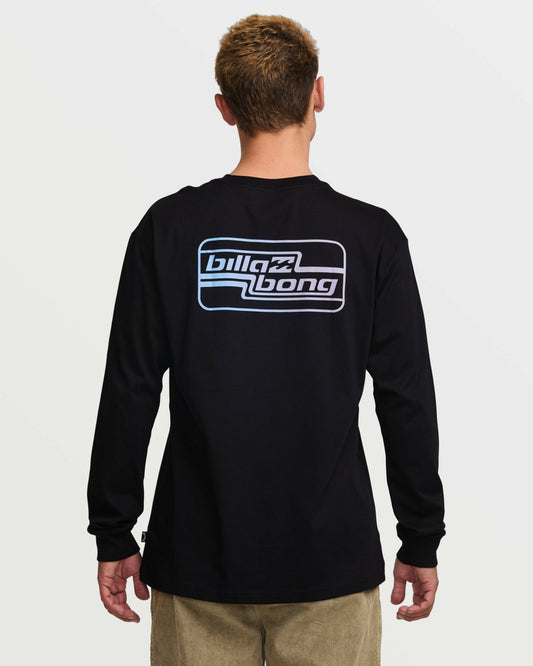 Walled Regular Long Sleeve Tee | Black Billabong