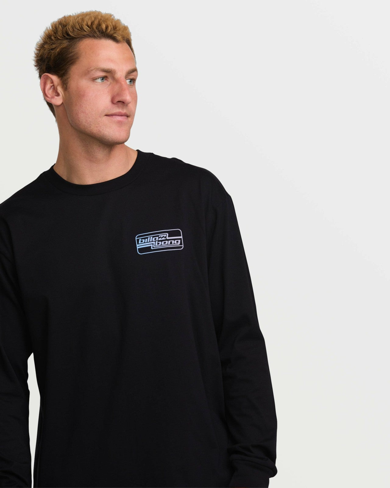 Walled Regular Long Sleeve Tee | Black Billabong