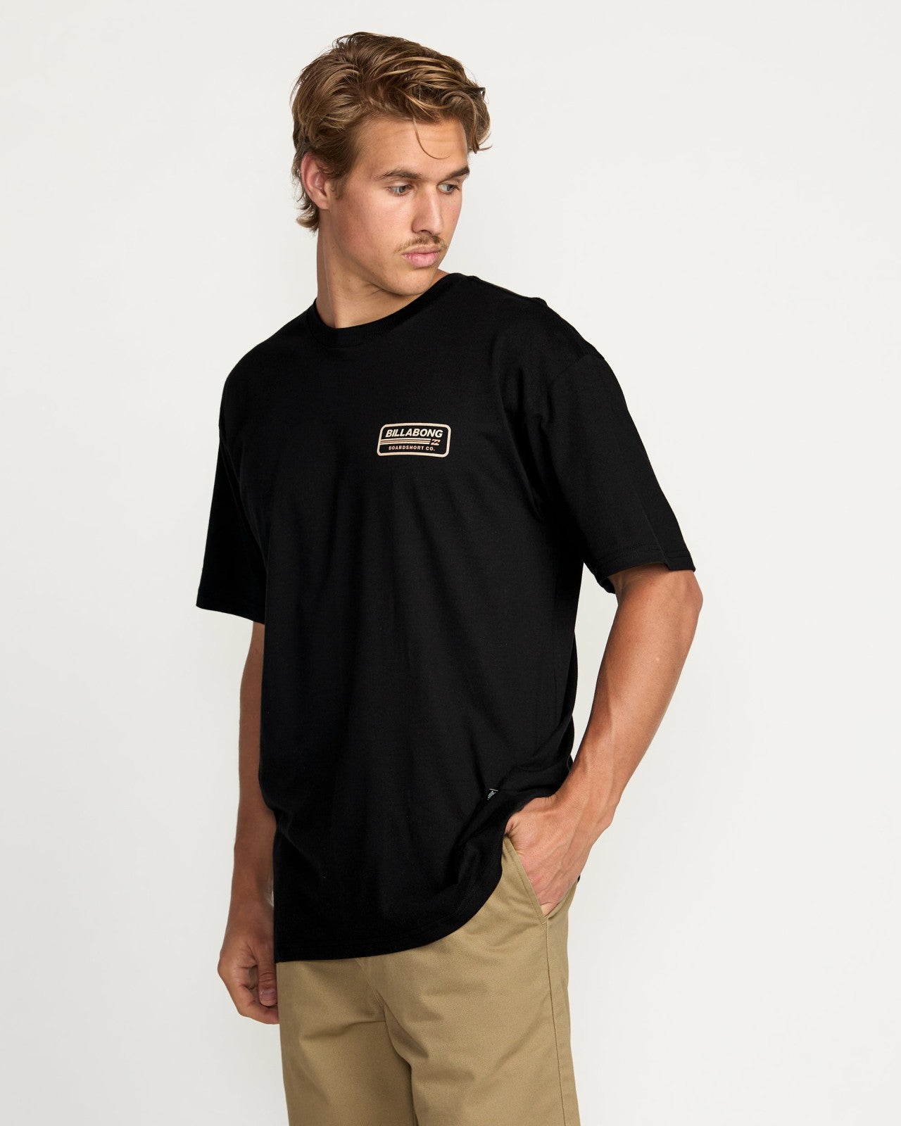 Walled Regular Tee | Black Billabong