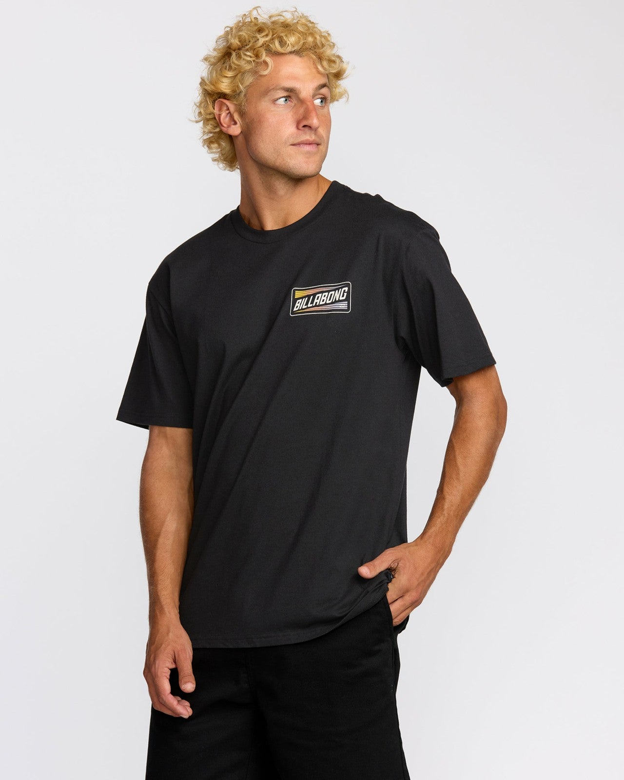 Walled Regular Short Sleeve T-Shirt | Black Billabong
