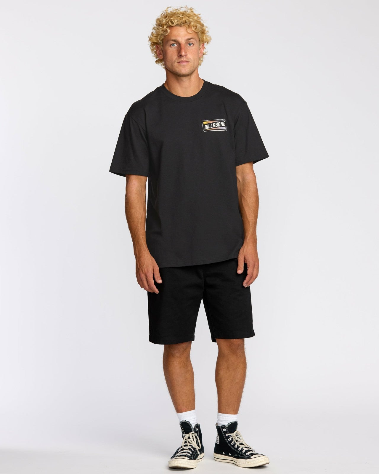 Walled Regular Short Sleeve T-Shirt | Black Billabong