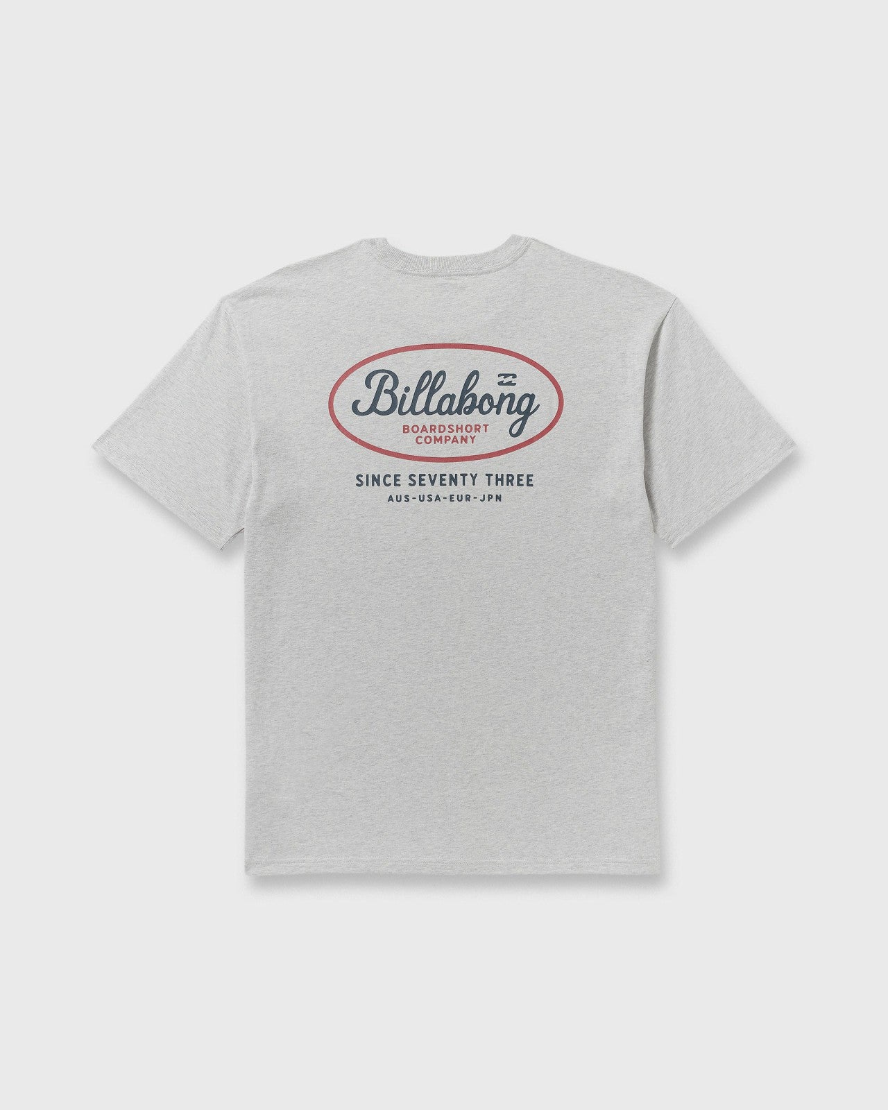 Walled Regular Short Sleeve T-Shirt | Lt Grey Htr Billabong