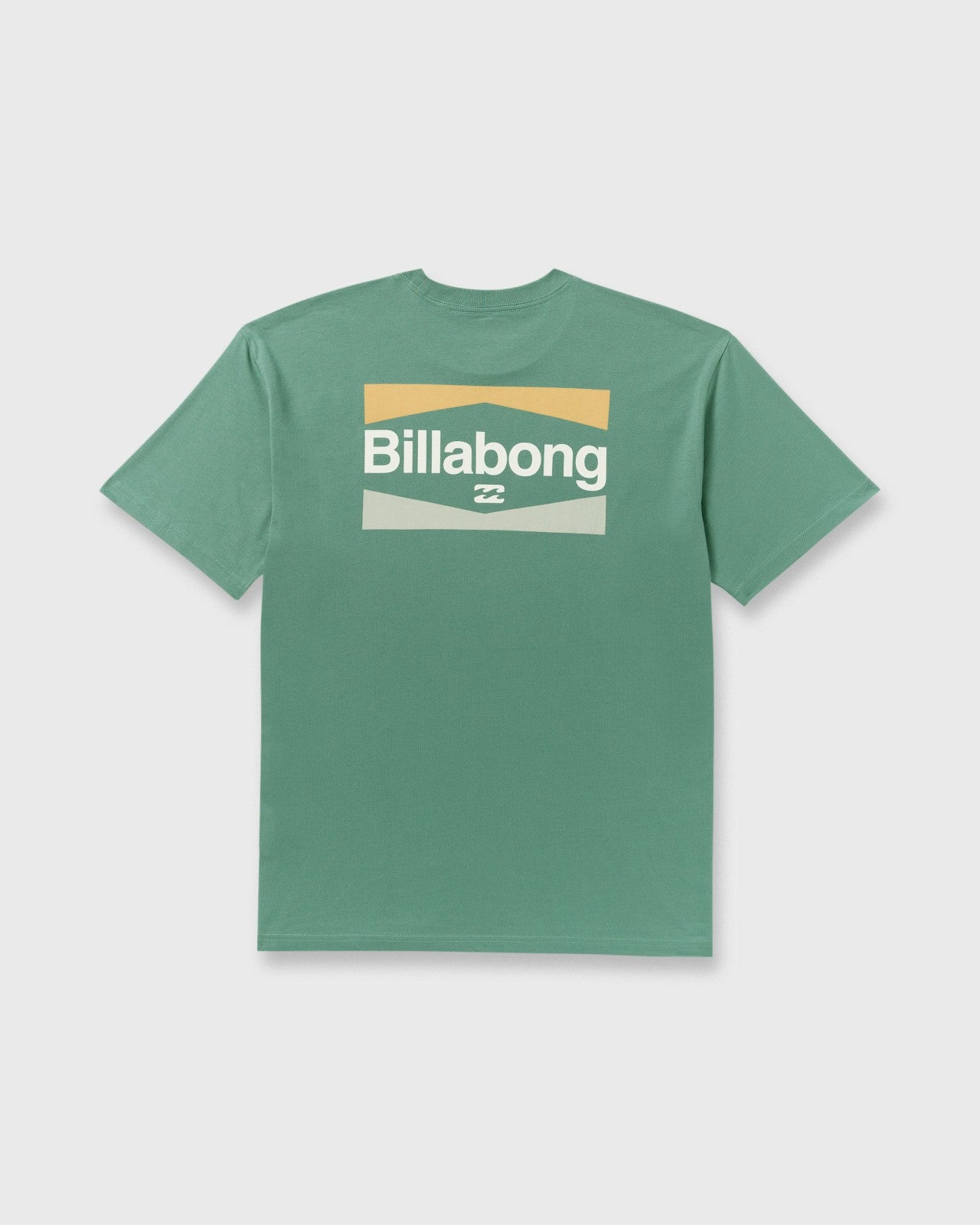 Walled Regular Short Sleeve T-Shirt | Sage Green Billabong