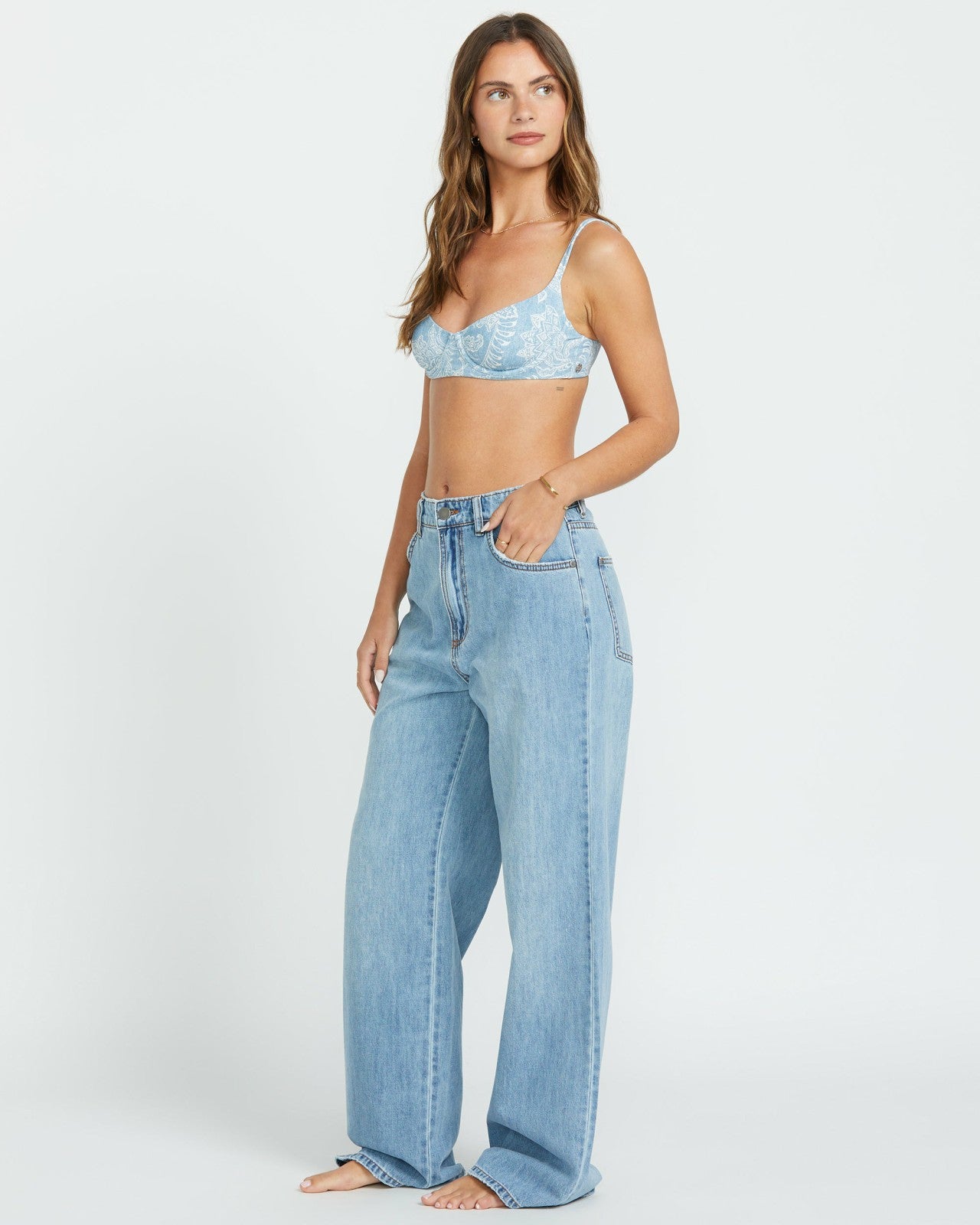 Washed By The Sun Denim Pants | Cali Blue Billabong