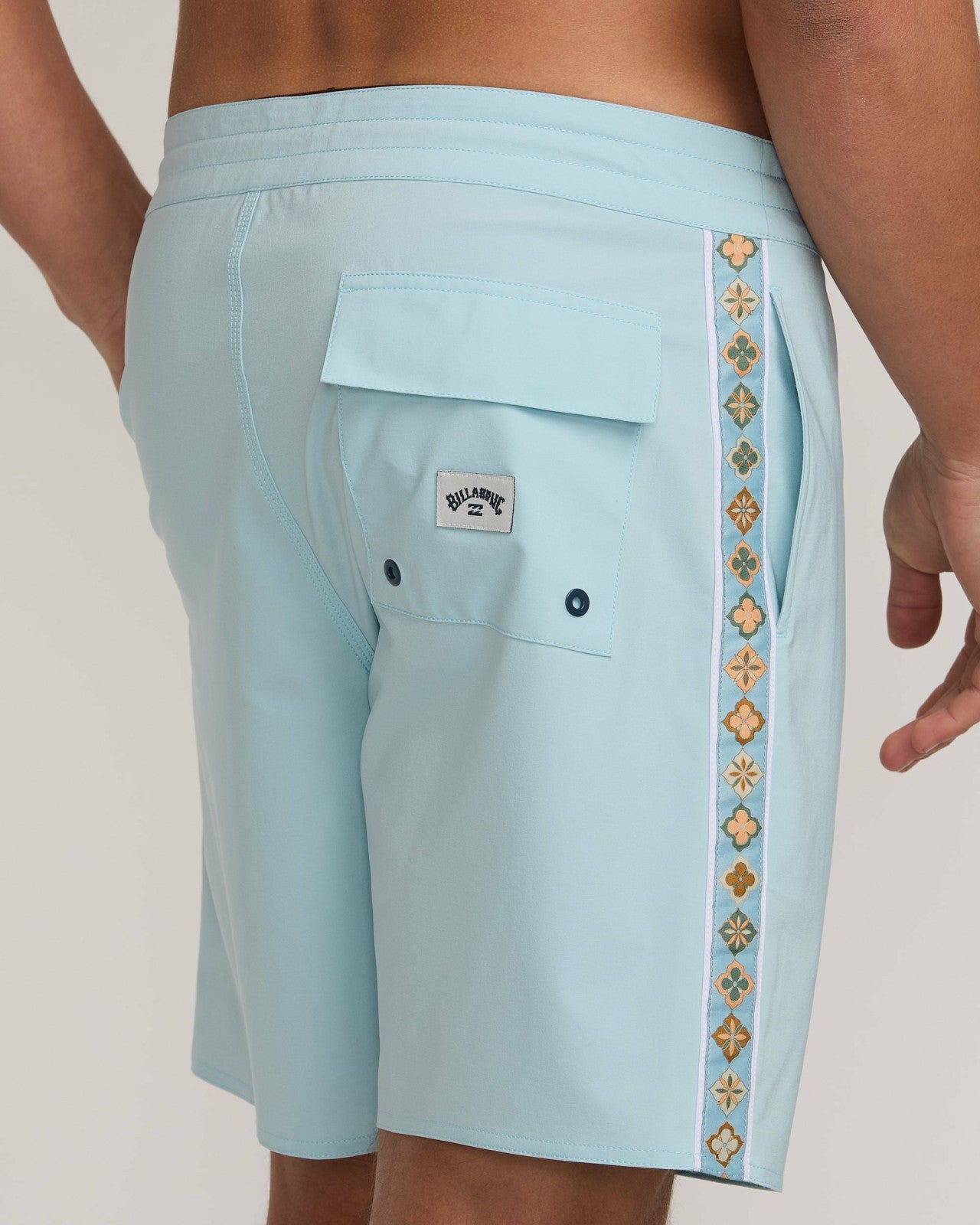 Wategos Lo Tide 19" Boardshorts | Dusty Blue Billabong