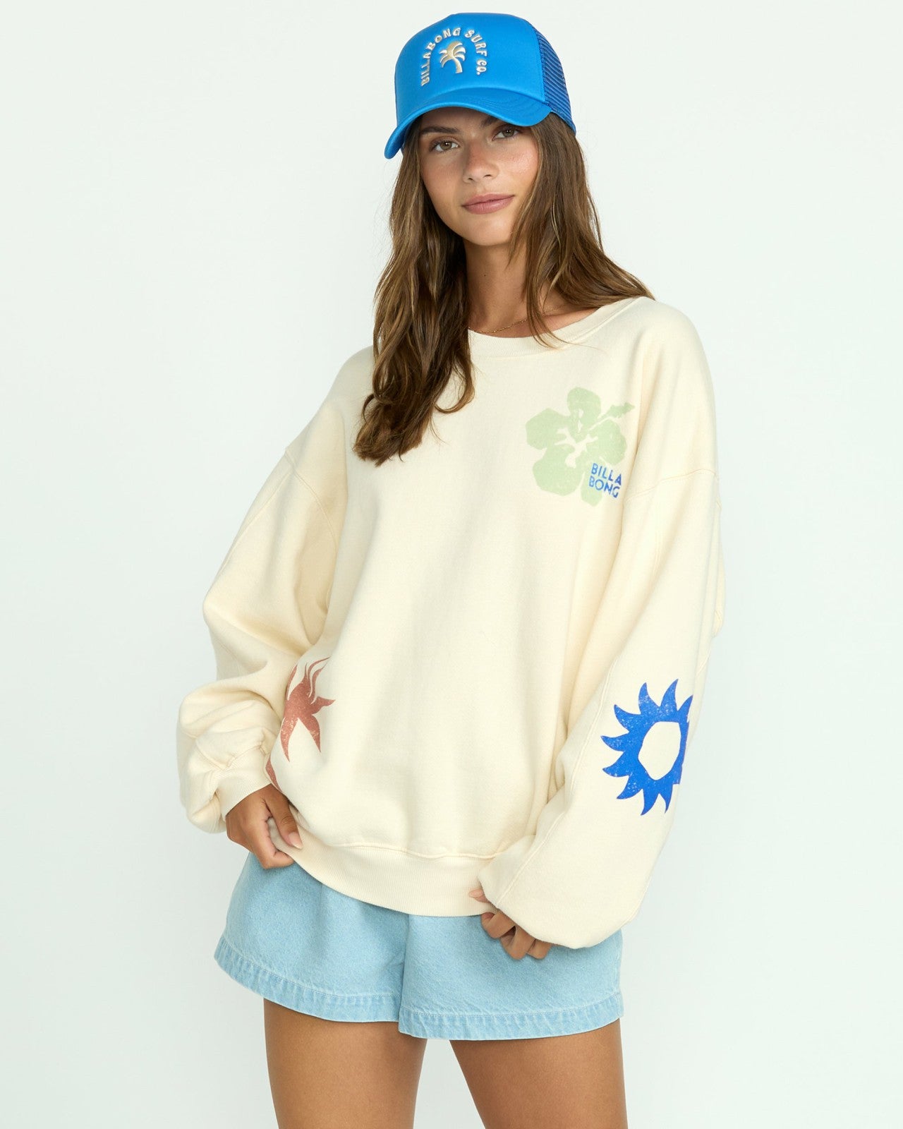 Water Signs Kendal Crewneck Sweatshirt | Whitecap Billabong