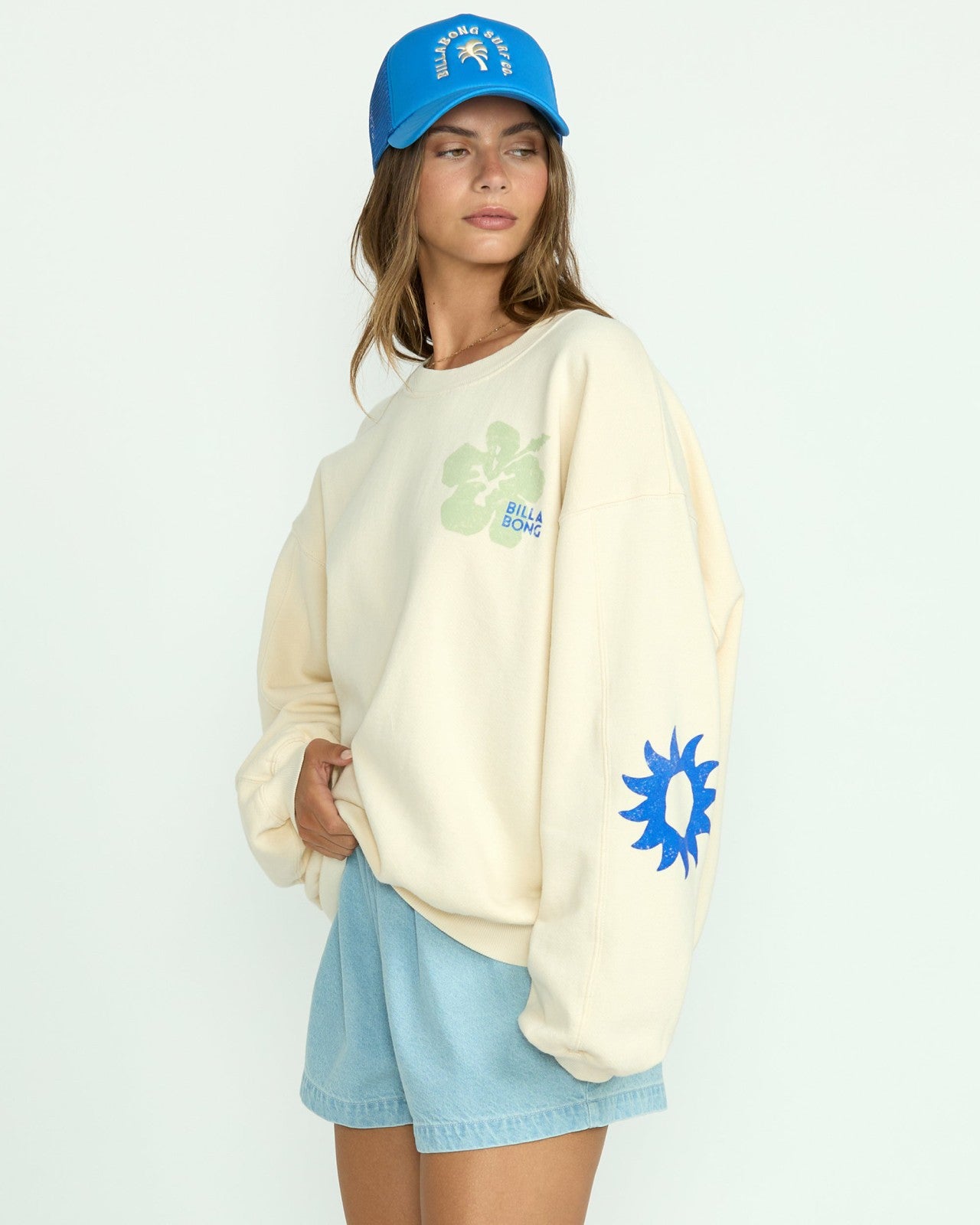 Water Signs Kendal Crewneck Sweatshirt | Whitecap Billabong
