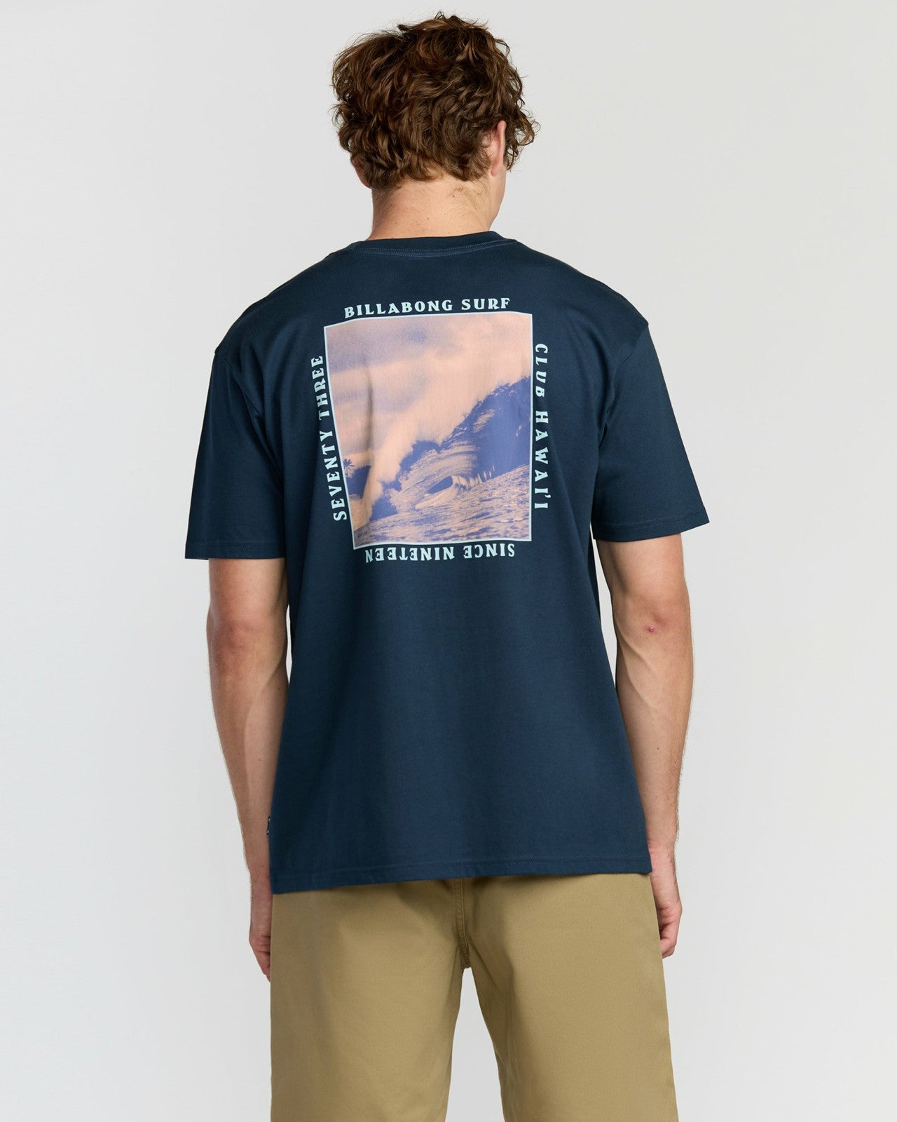 Wave Hi Premium Short Sleeve T-Shirt | Navy Billabong