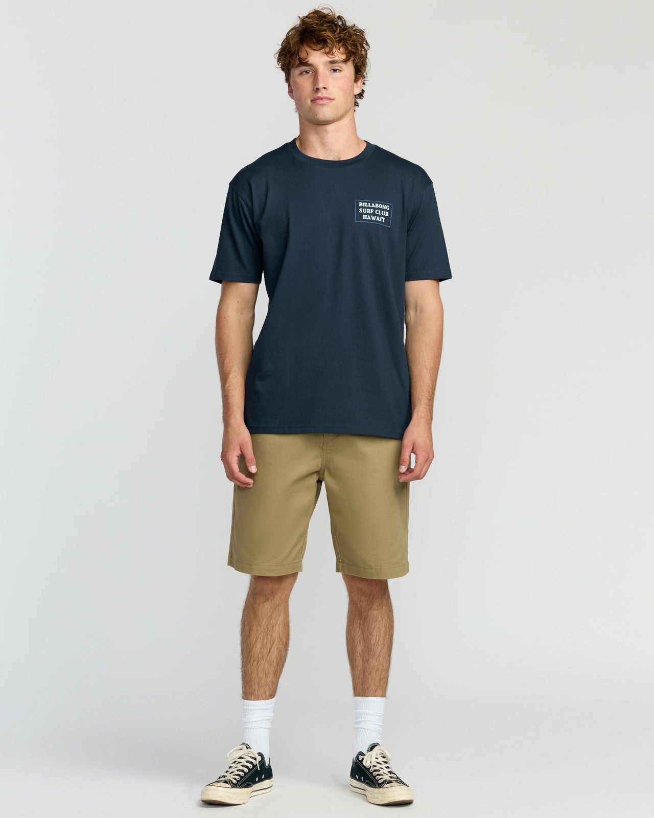 Wave Hi Premium Short Sleeve T-Shirt | Navy Billabong