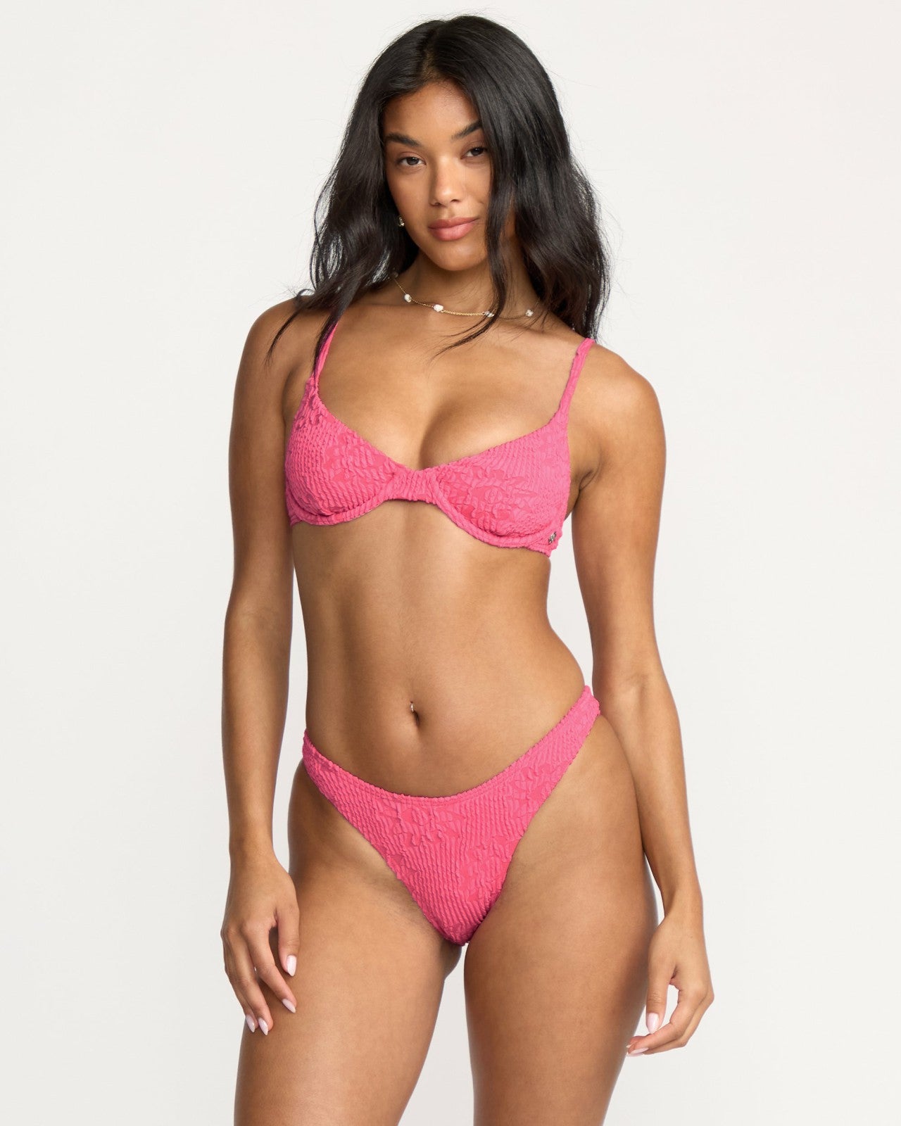 Were Wild Demi Underwire Bikini Top | Paradise Pink Billabong