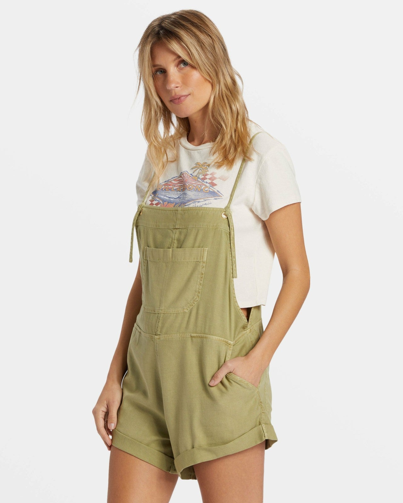Wild Pursuit Romper | Avocado Billabong