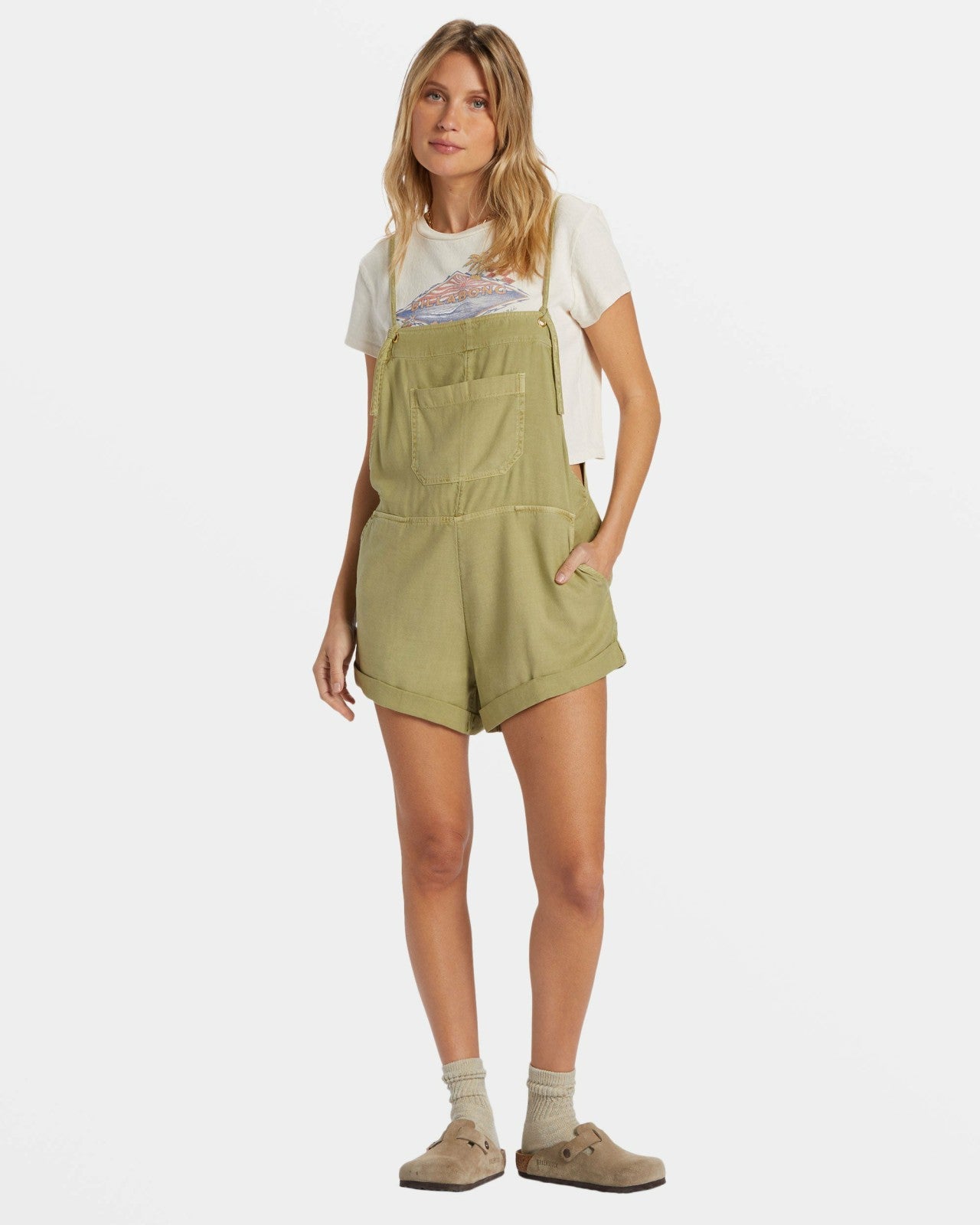 Wild Pursuit Romper | Avocado Billabong