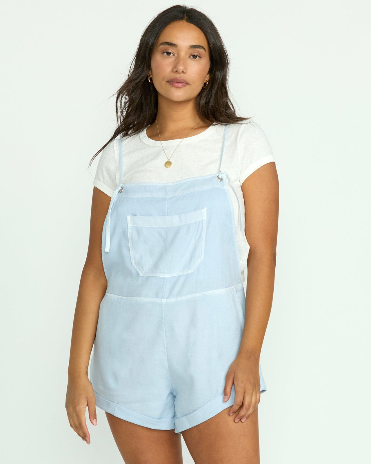 Wild Pursuit Romper | Washed Chambray Billabong