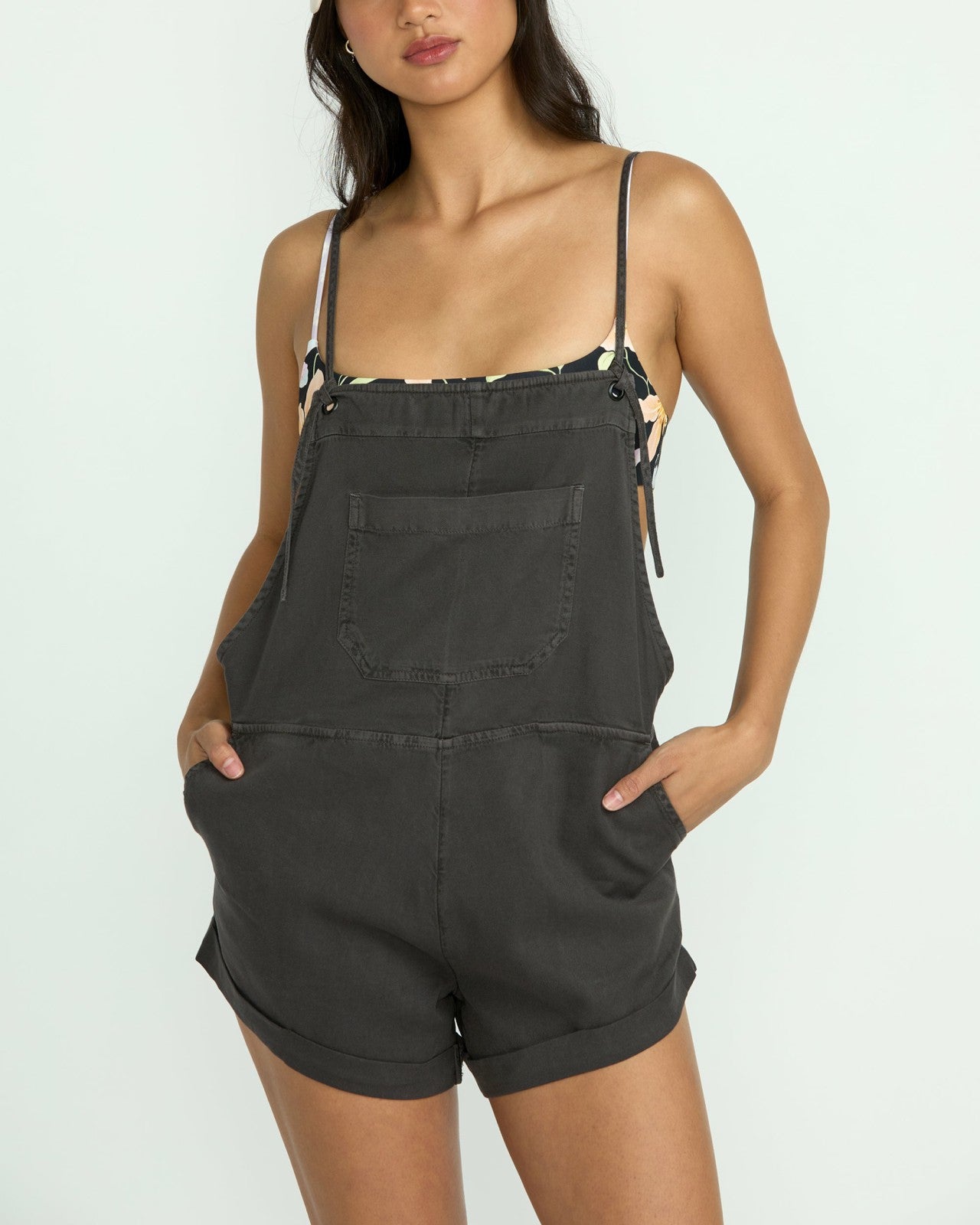 Wild Pursuit Romper | Off Black Billabong