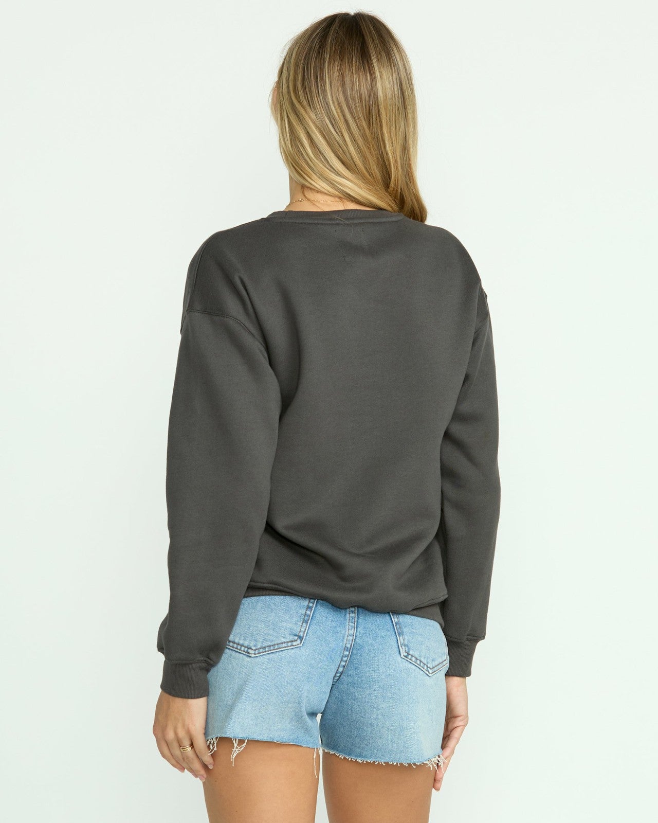 Wonderland Calls Crewneck Sweatshirt | Off Black Billabong