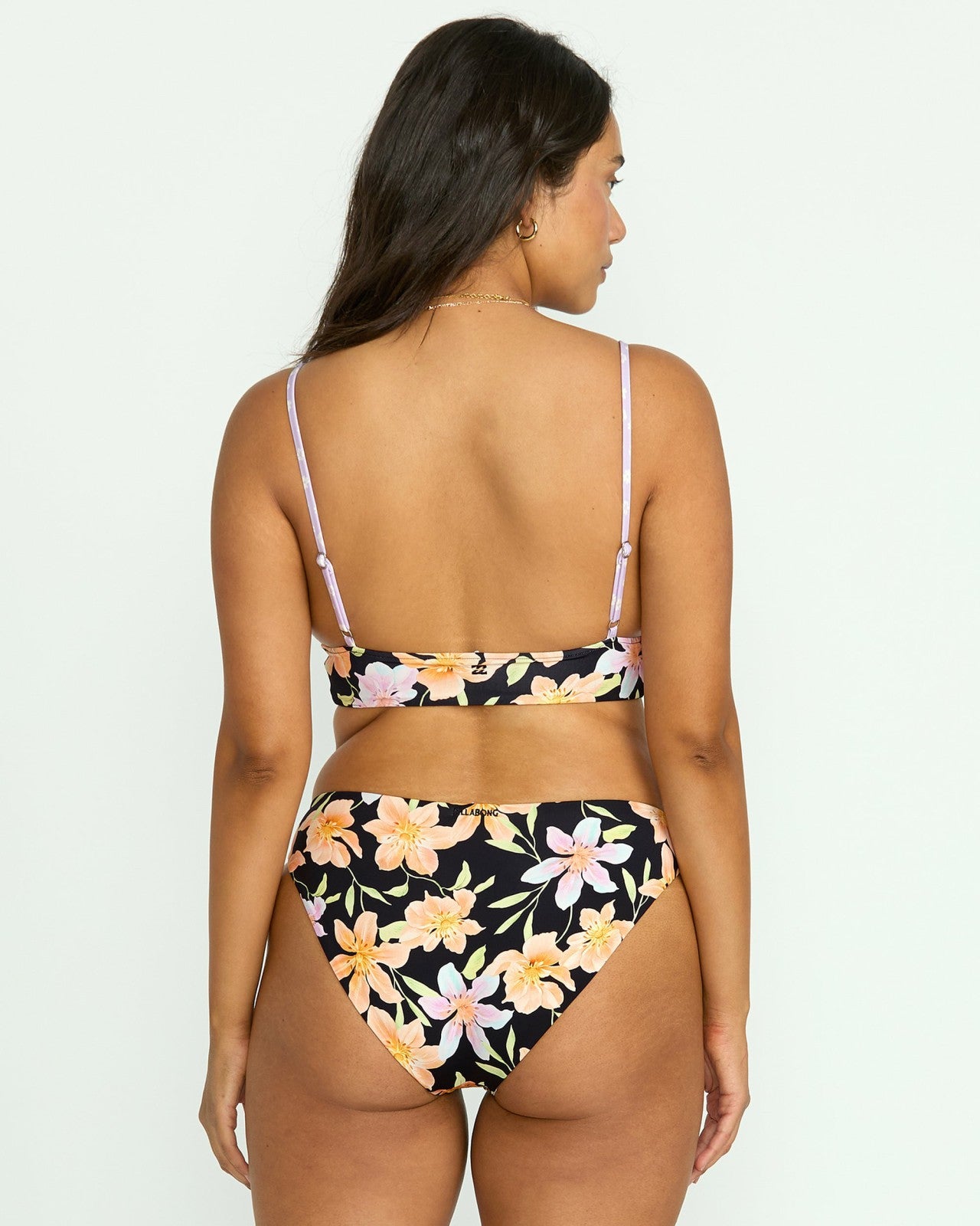 Twin Sol Reversible V Neck Cami Bikini Top | Multi Billabong
