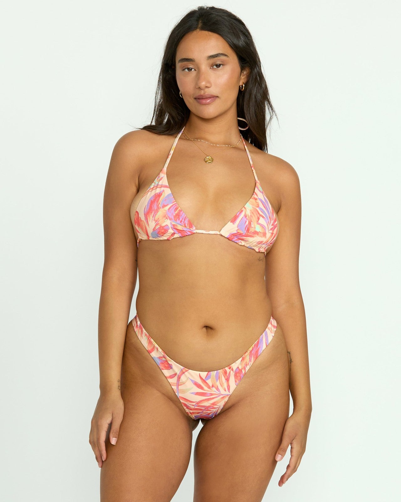 Tropic Wave Reversible Multi Triangle Bikini Top | Multi Billabong
