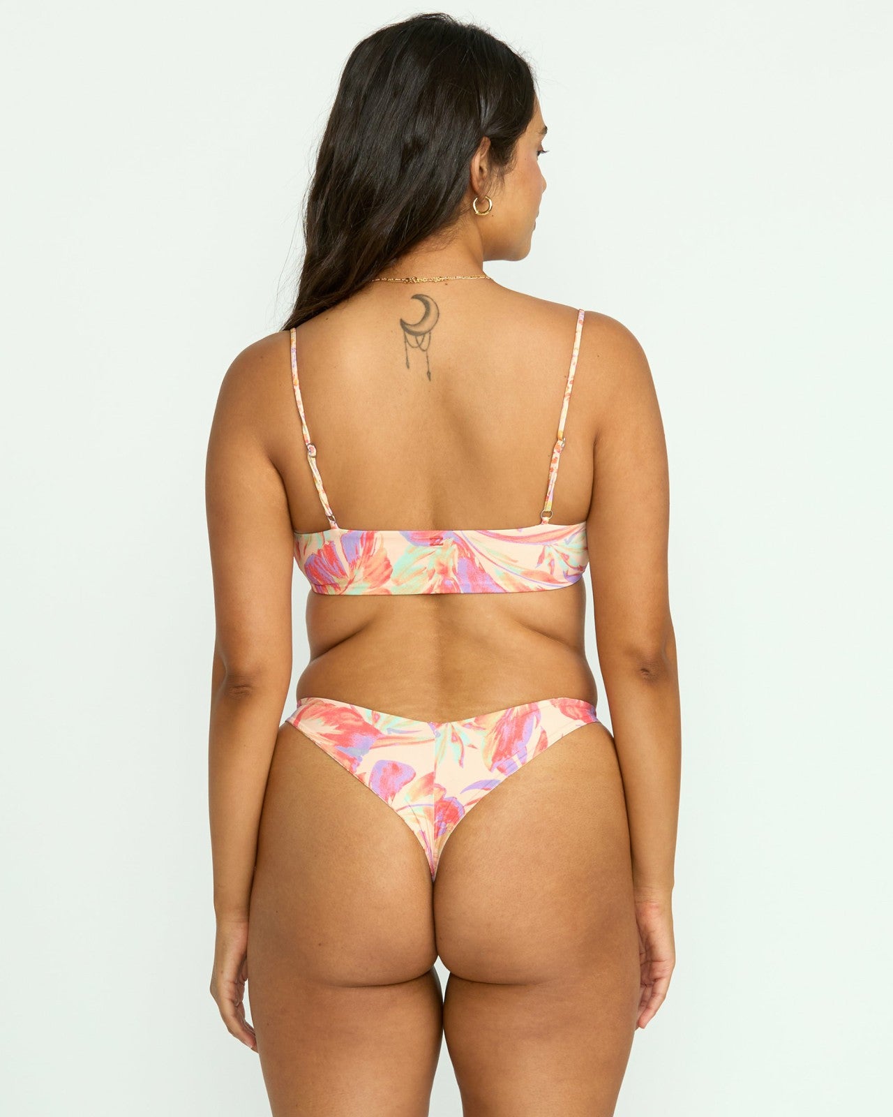 Tropic Wave Reversible Jaclyn Crop Bikini Top | Multi Billabong