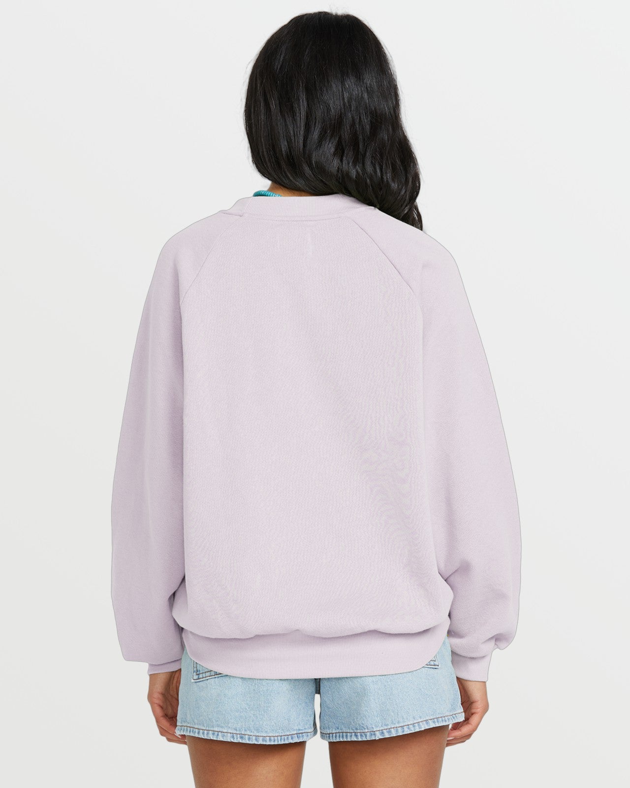 The Waves Crew Sweatshirt | Amethyst Smoke Billabong