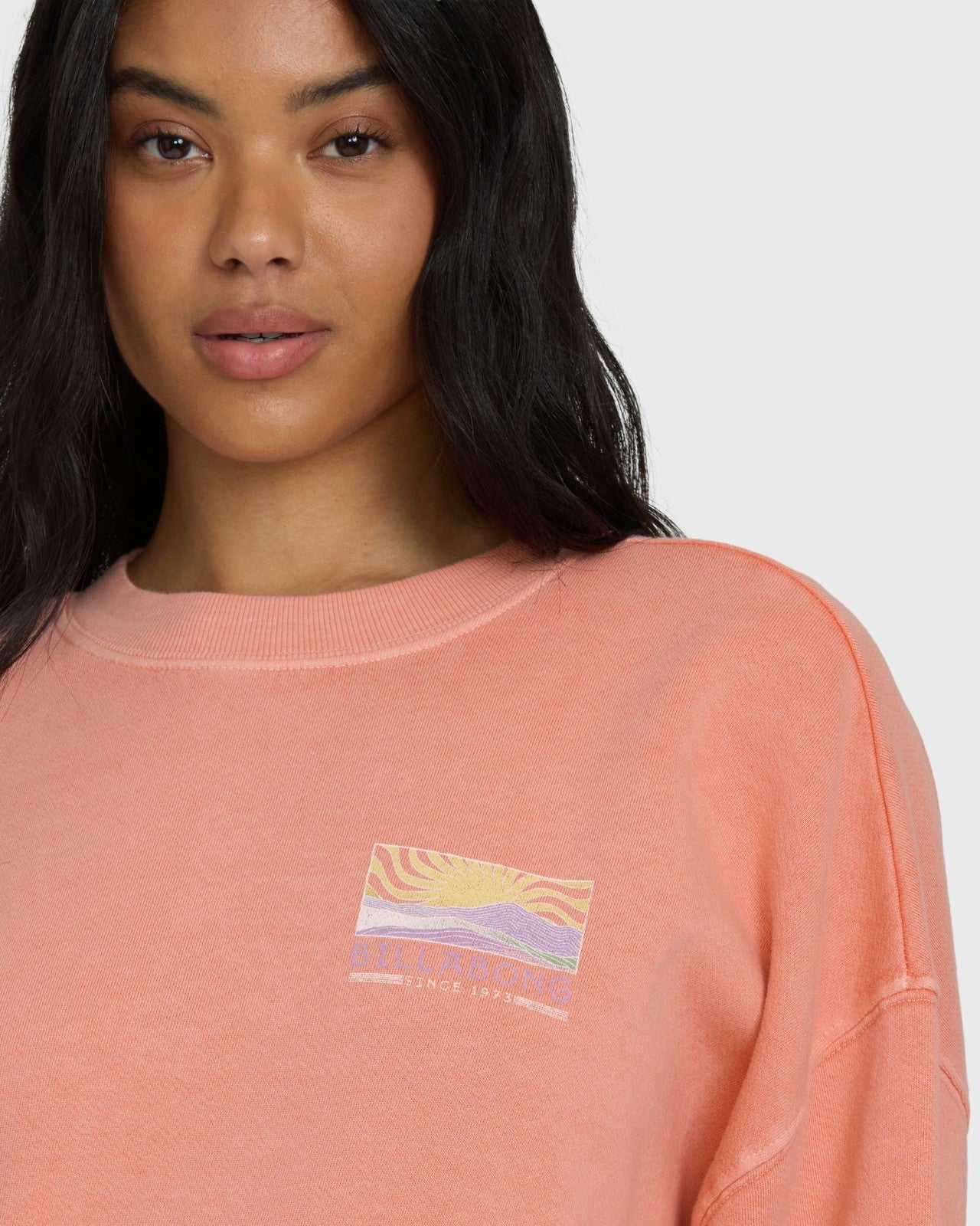 Ride In Crewneck Sweatshirt | Peach Out Billabong