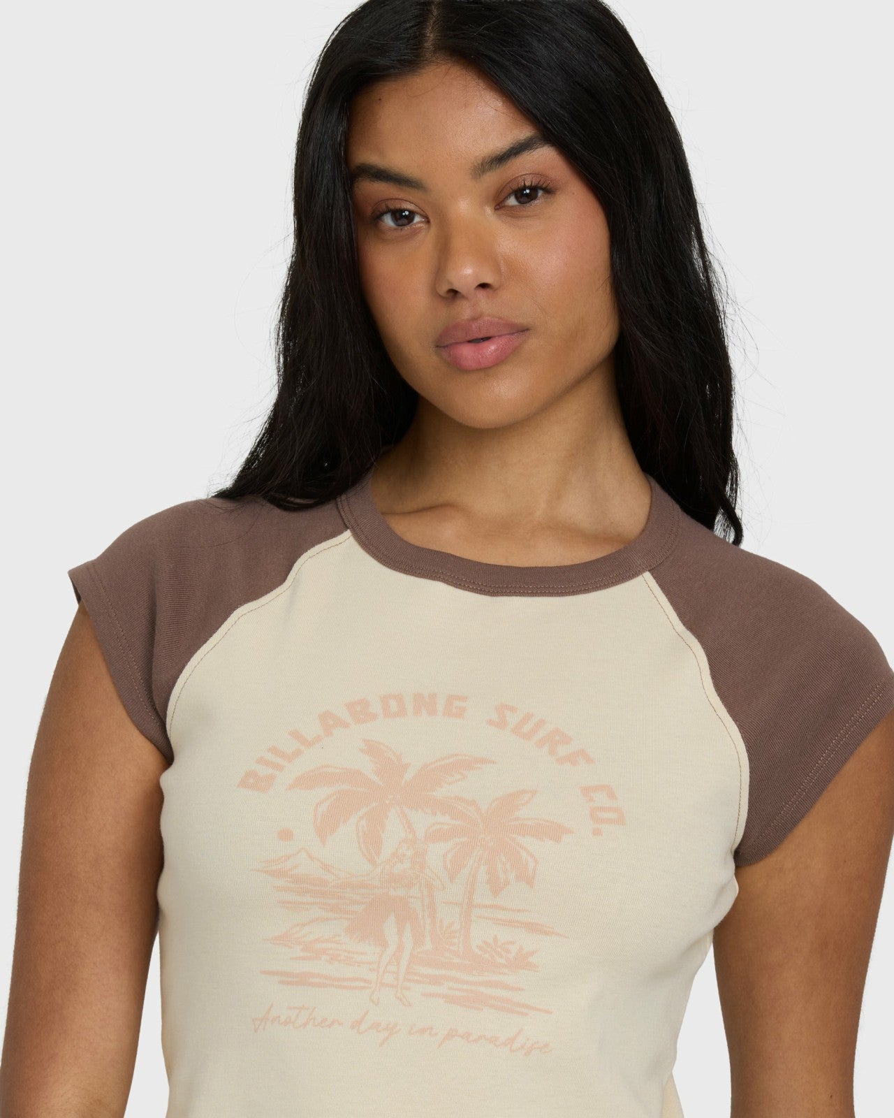 Paradise Raglan Short Sleeve T-Shirt | Kona Billabong