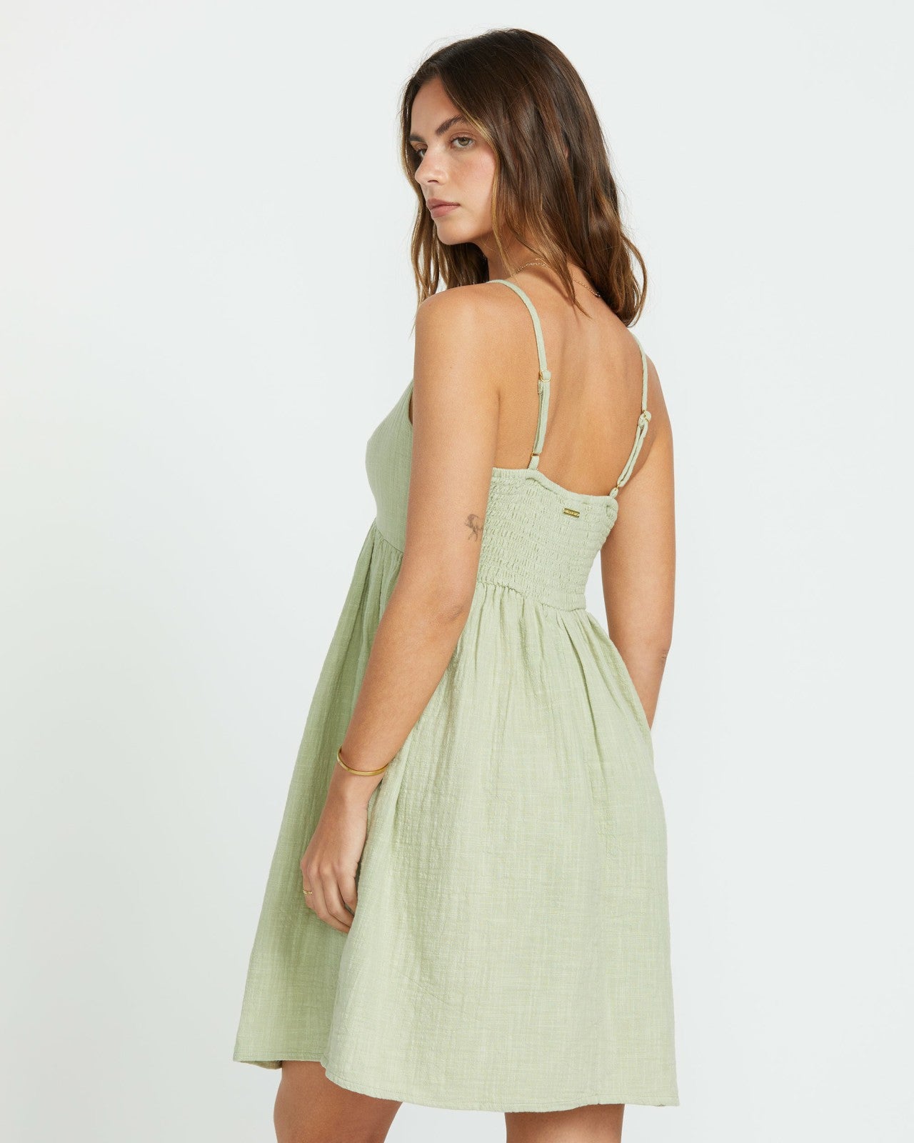 In A Twist Dress | Pistachio Billabong