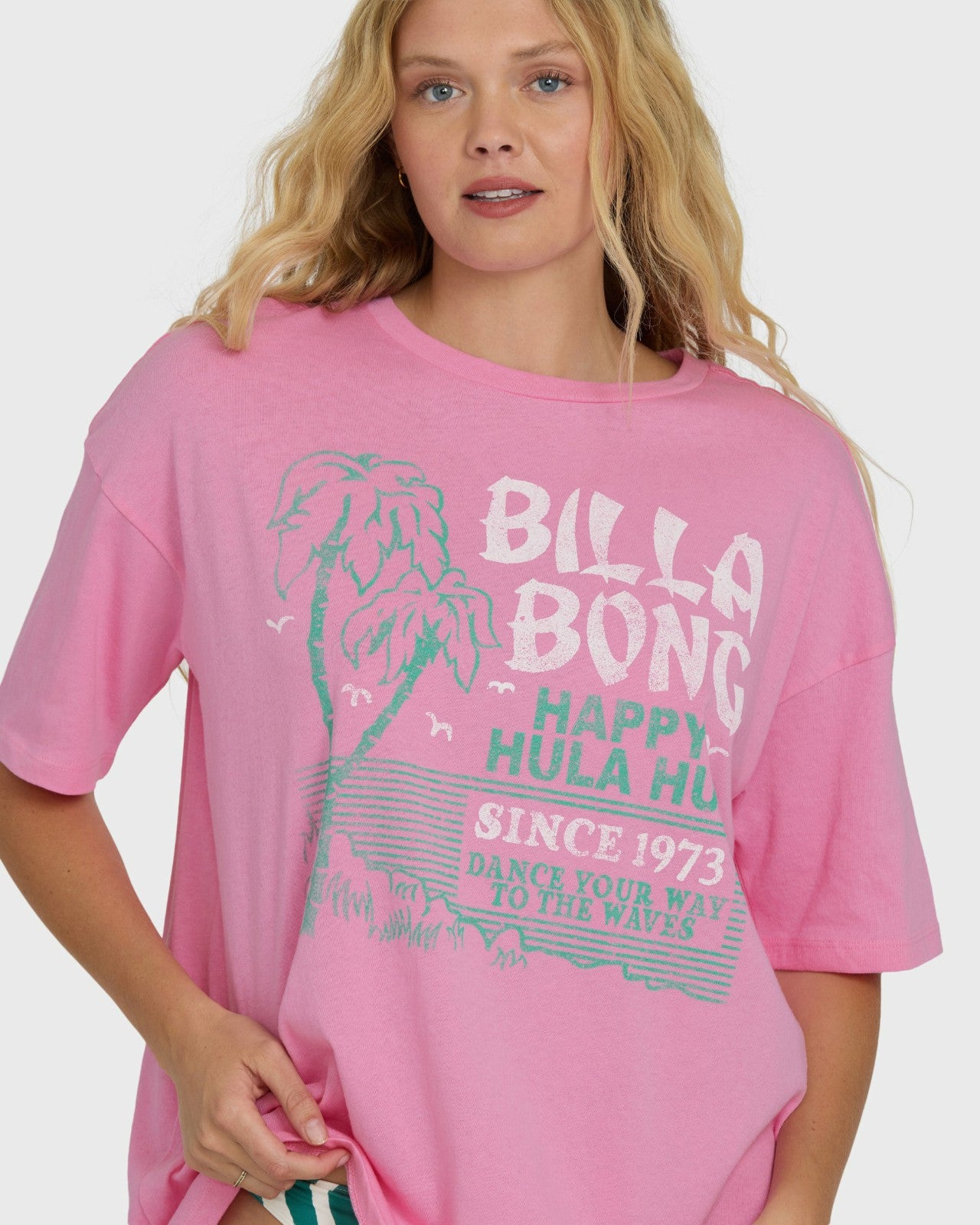 Dance Your Way Short Sleeve T-Shirt | Paradise Pink Billabong
